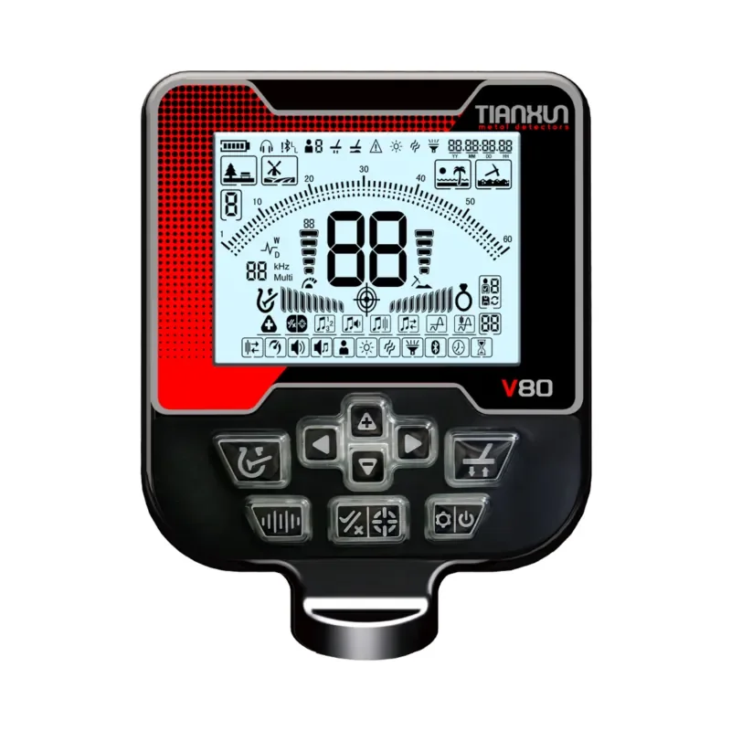 Metal Detector Long Range IP68 Multi Frequency V80 Gold Detector Industrial Professional Metal Detector Machine