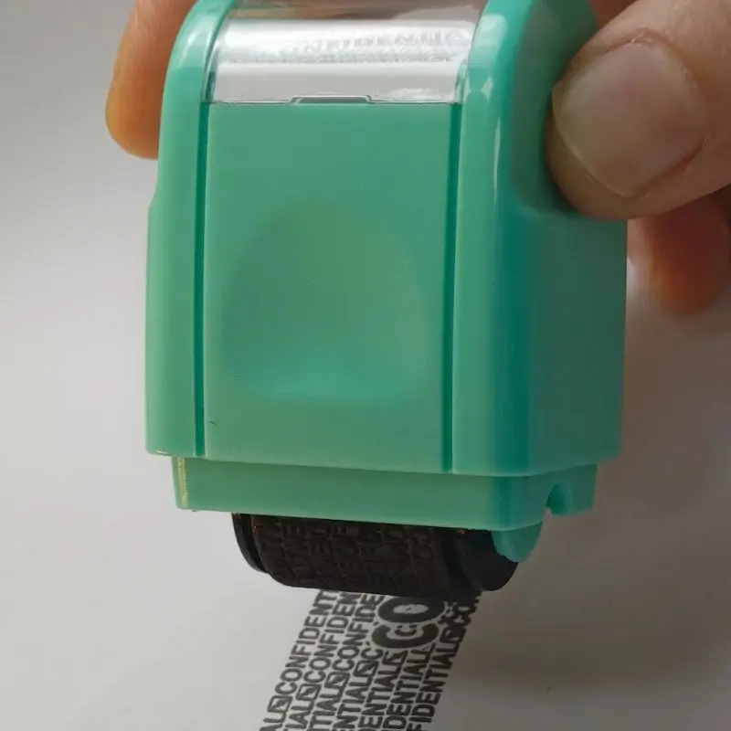 Tampon à Rouleau Pré-Encré Ta.com, Protection Contre le Vol Confidentiel, Tampons Flash Portables d'Usine