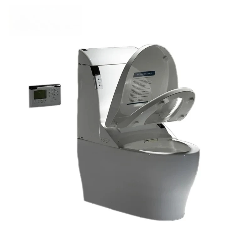 

Унитаз-моноблок с художественным узором, белый, с сифонным смывом, напольный, для роскошных вилл, умный дом