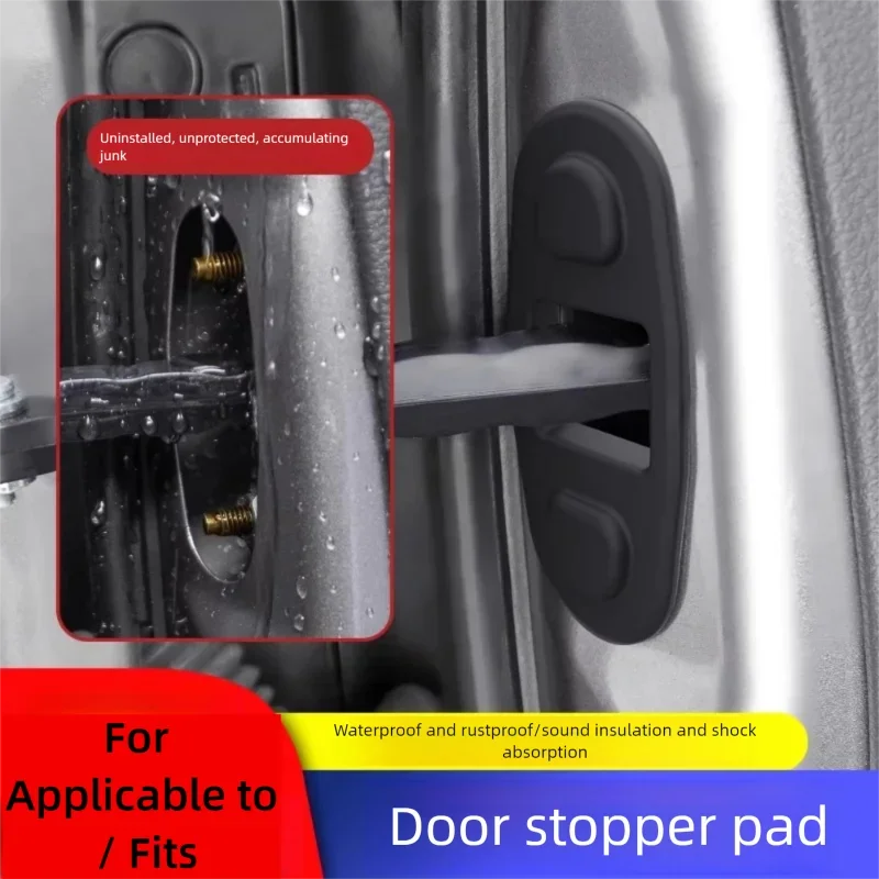 For Toyota Sienna Granvia Front Door Stopper Waterproof Cover Car Modification Accessories