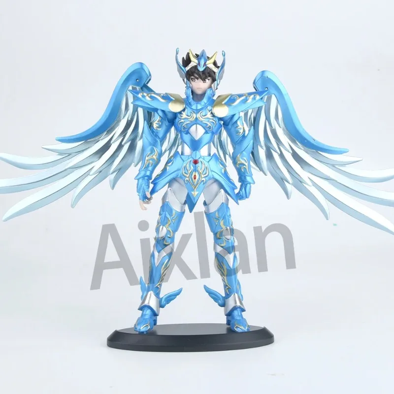 Aixlan 5PCS SET Saint Seiya Figure God Tenma God Hyoga 19CM  Saint PVC Action Figure Amine Toy Birthday Gift Ollectible Figurine