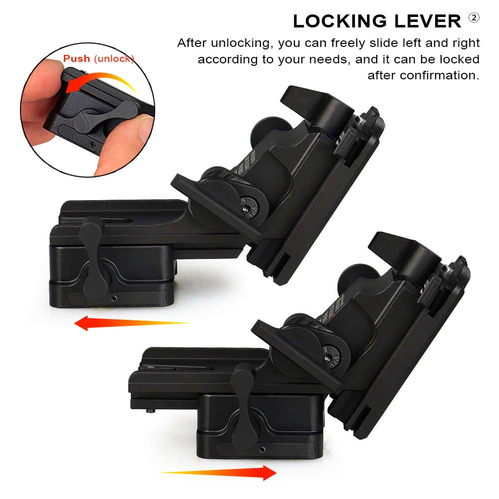 

Aluminum Night Vision Mount NVG Arm Mount For PVS-7 PVS-14 PVS-15 PVS-18 PVS-21 Mounted On Helmet and Standard NVG J Arm