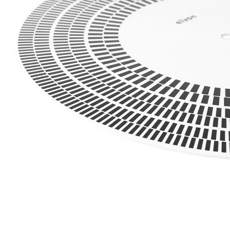 P82F LP Vinyl Record Turntable Phono Tachometer Calibration Strobe Disc Stroboscope Mat 33 45 78 RPM