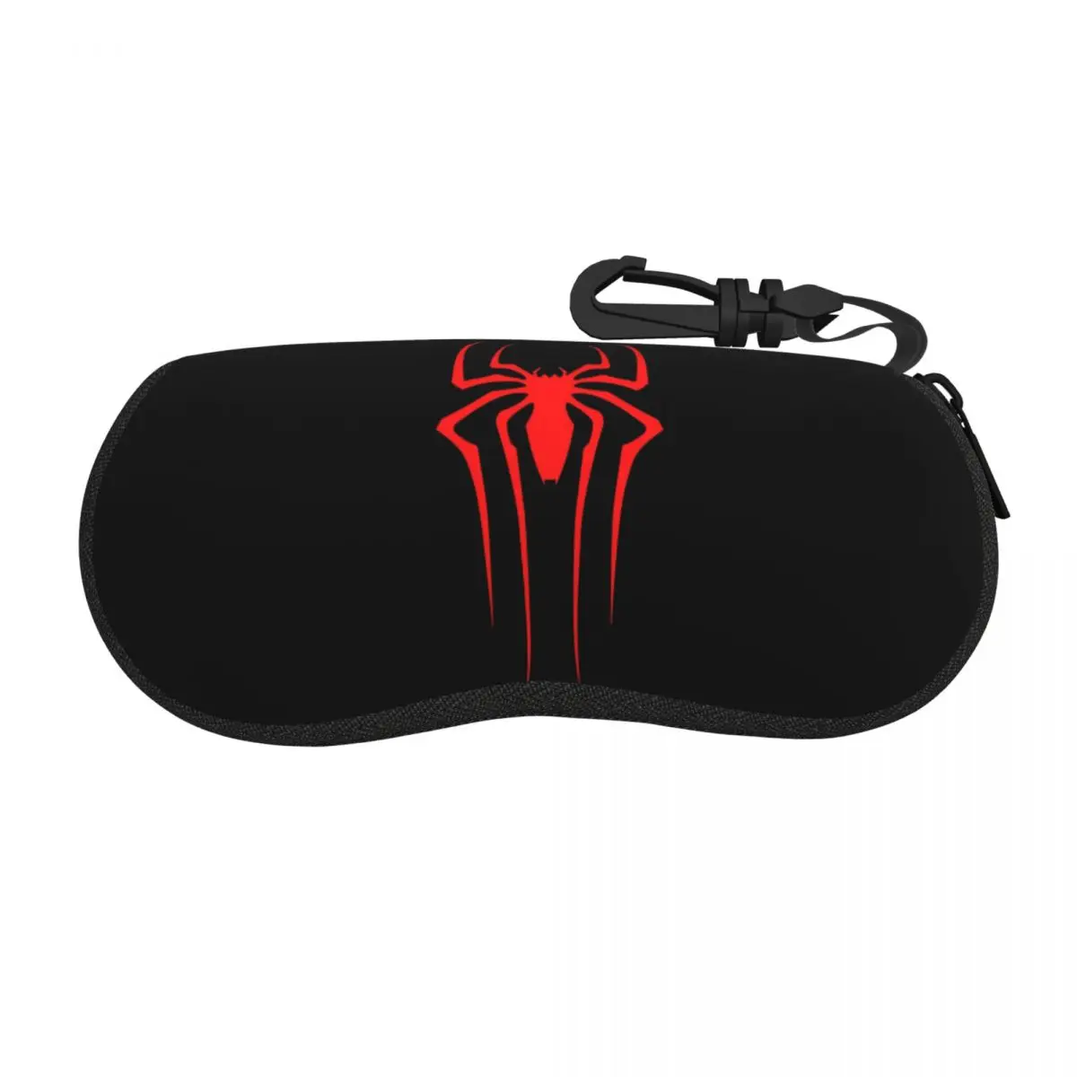 

Custom Red Spider Man Sunglasses Soft Case Neoprene Zipper Shell Eyeglass Case Protective Box For Glasses