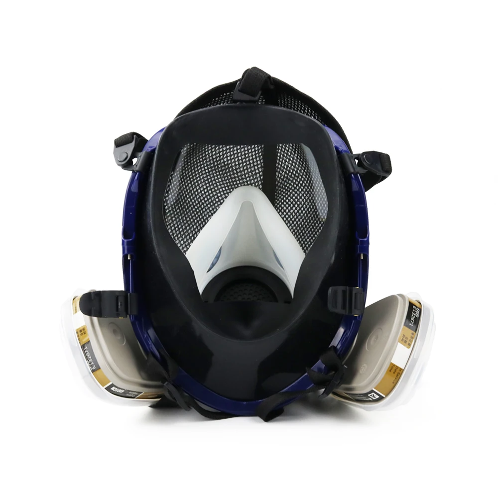 15/17 in 1 Chemical Gas Mask 6800 Dustproof Respirator Anti-Fog Full Face Filter 6001 Welding Spray Paint Pesticide