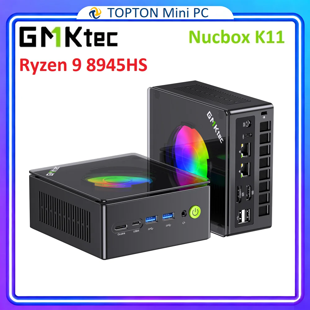 GMKtec Gaming Mini PC K11 K8 Plus M7 AMD Ryzen 9 8945HS Ryzen 7