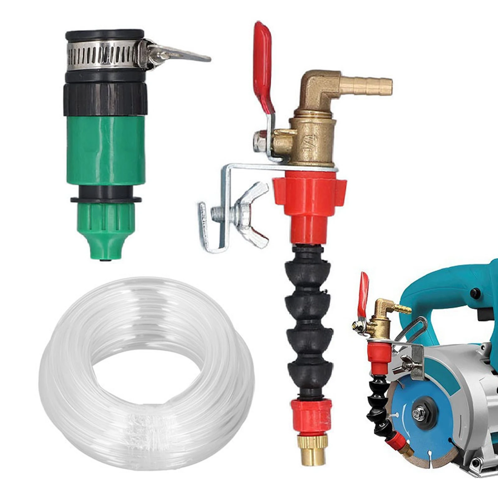 

Универсальная насадка-распылитель для станков для резки с пылеудалением и подачей воды, шланг 3 метра