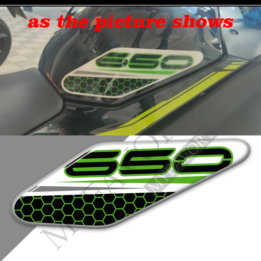 

2019 2020 2021 Protector Tank Pad Stickers For Kawasaki Ninja 650 Z Z650 VERSYS Decal Kit Knee Emblem Badge Logo Fairing 2018