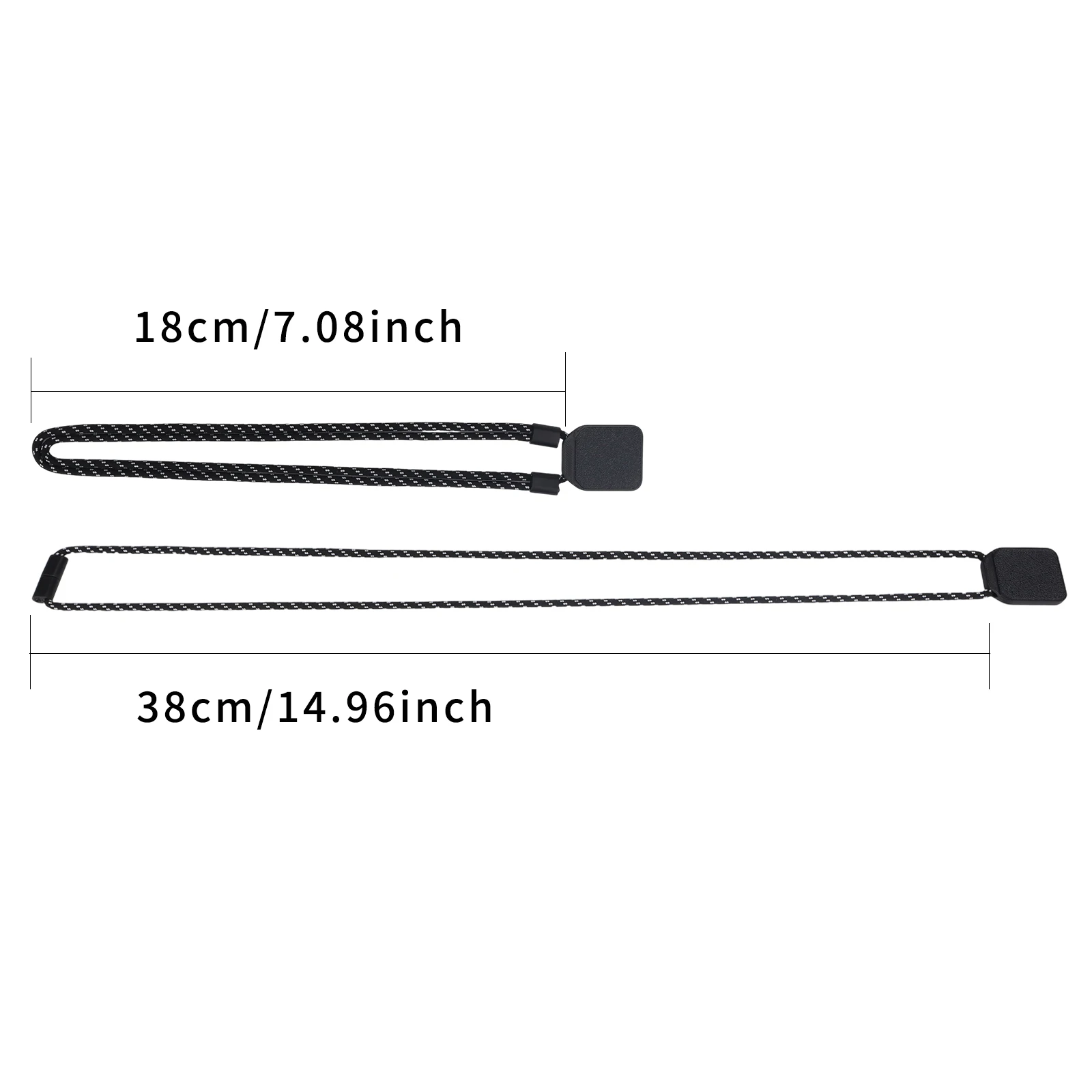 

Adjustable Magnetic Neck Lanyard Anti-Lost Comfortable Wear Strap for DJI Mic Mini 2 Mic 2 Wireless Microphone Transmitter