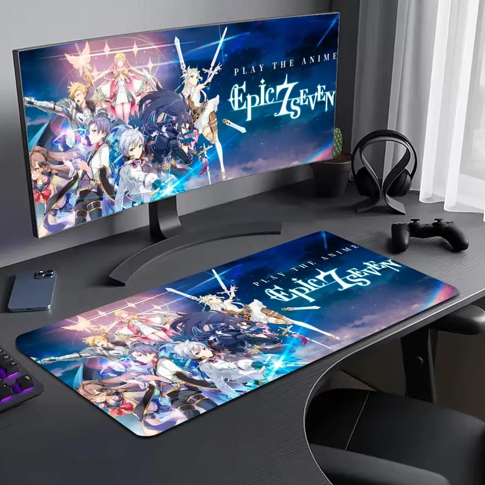 

Epic Seven Mouse Pad Large Computer Mouse Pad Office Accessories XXL Pc Gamer Non-slip Deskmat Mousepad Keyboard Rubber Game Rug