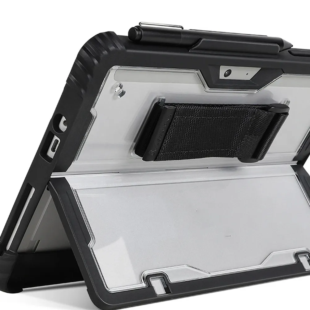 

Tablet Shell Compatible Surface Pro 8 Transparent Anti-Drop Pc Tpu Protective Case Pen Slot Keyboard Buckle Design Tablet Cover