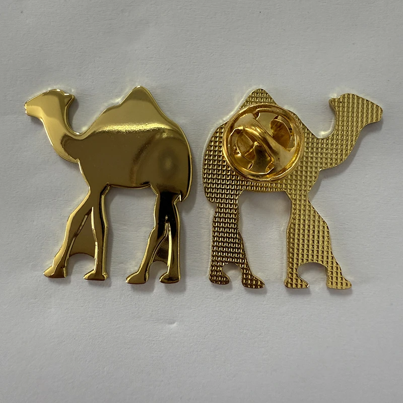 1-5-10-50-100PCS Saudi Arabia Camel Badge Flag Brooch National Flag Lapel Pin International Travel Pins Collections
