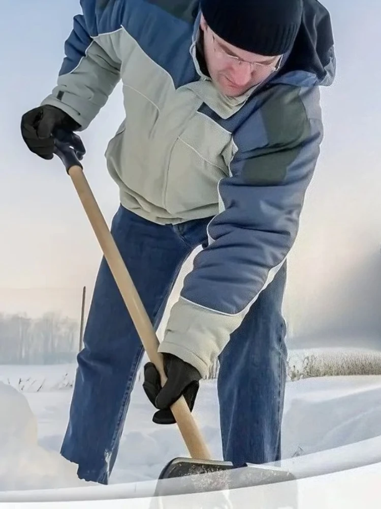 AliExpress NONE Men Winter Warm Gloves Waterproof Windproof Touchscreen Fleece Lined Thermal Anti Slip Gloves for Outdoor Cycling Hiking