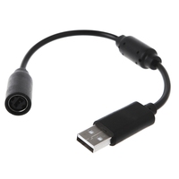 Easy Use Accessories USB Cable Game Controller Wired Breakaway Gamepad Durable Converter Joystick Adapter For Xbox360