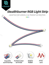 Voron 2.4 Stealthburner Hotend RGBW Light Strip RGBW lamp Beads Use Wear-resistant Wire Arrives Ready To Install