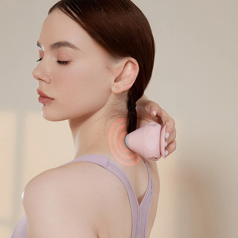 

Electric fascia ball adsorption fitness sports shoulder, neck and waist fascia relaxation vibration heat massage ball