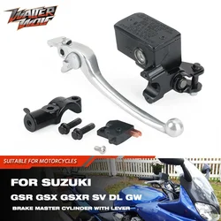 SV650 Brake Master Cylinder Reservoir Fluid Pump For Suzuki GSR250 GSR400 GSR650 GSX1250 SV650S SV650N GS500F DL AN GW SV Lever