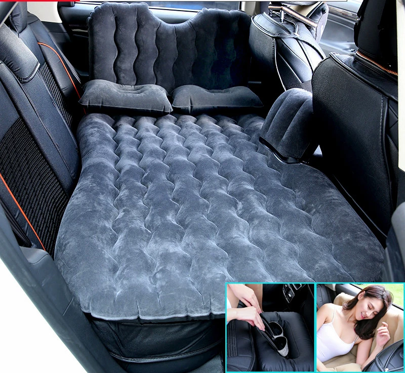 

Car Airbed Vehicle-Mounted Inflatable Bed Airbed Available Head Protection Car Travel Mattress