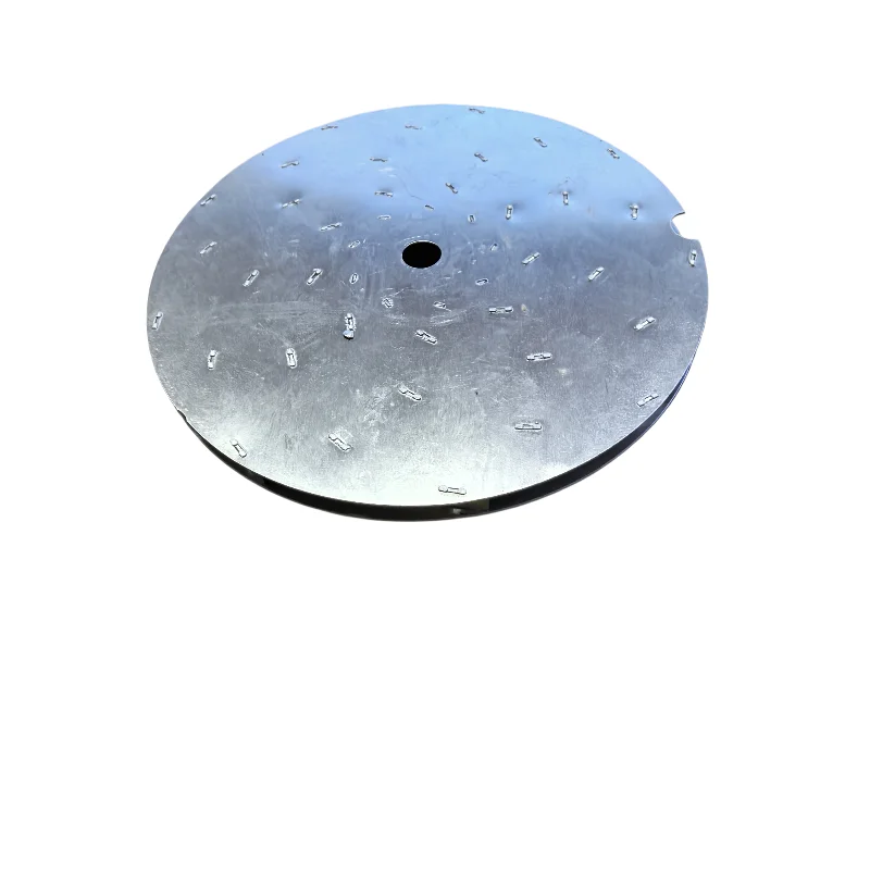 Vacuum Cleaner Parts aluminum motor impeller fan blade 9 blades 112mm diameter 8mm hole