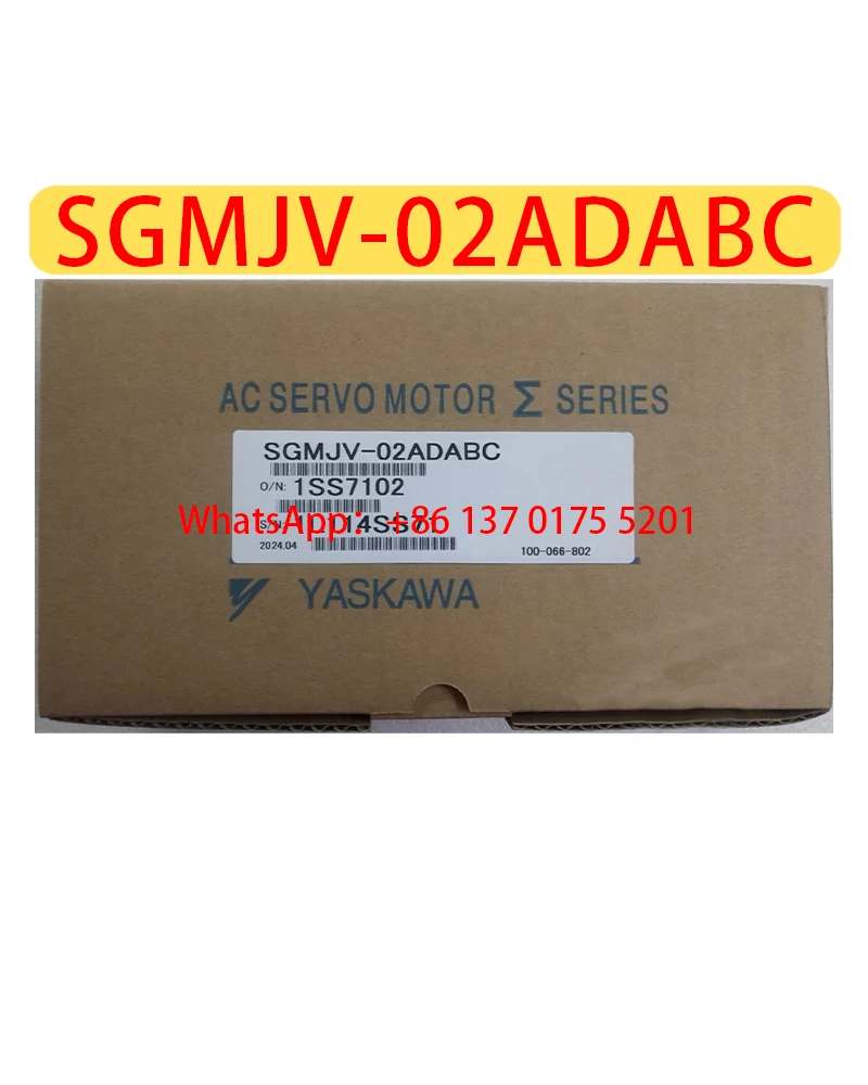 SGMJV-02ADABC Brand New Servo Motor Original Genuine，Fast shipping