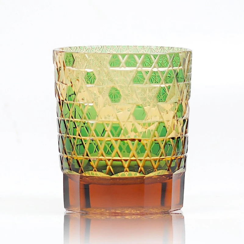 

Handmade crystal glass, whisky glass creative Baijiu cup, household juice cup