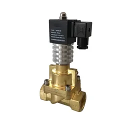 brass 24v energy-saving high-temperature steam with heat dissipation thread, 2-position, 2-way solenoid valve