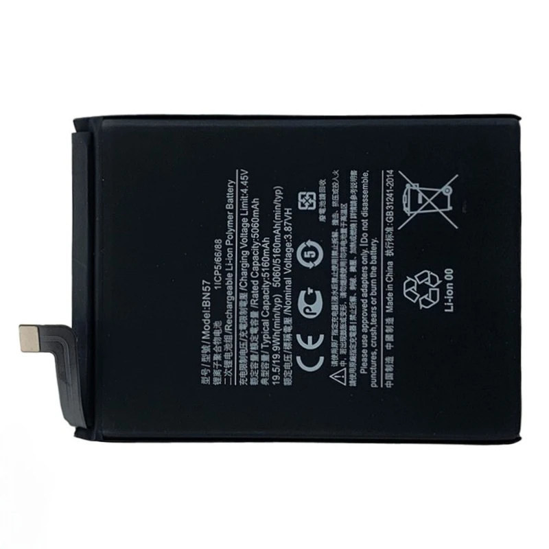 New BN57 3.87V 5060mAh Mobile Phone Battery For Xiaomi Pocophone X3 Poco /X3 Pro High Quality Rechargeable Battery