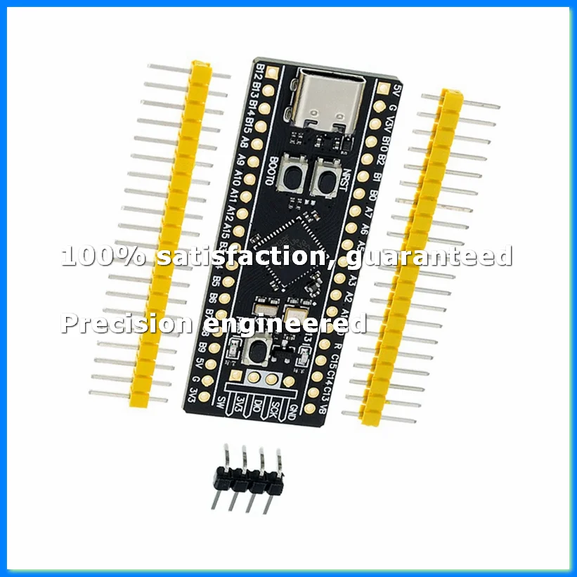 2Pcs STM32F411 Development Board, STM32F411CEU6 STM32F4 Learning Board, Support for Programming-ABFT