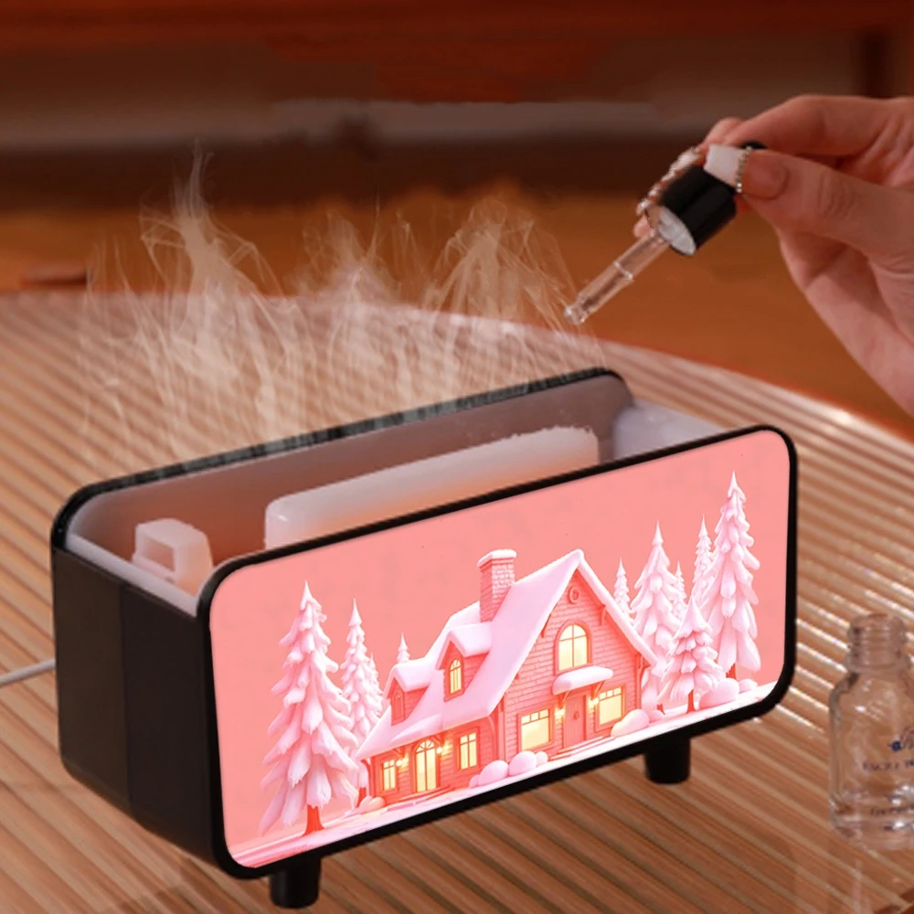 الموقد المرطب رائحة لهب المرطب العطر الناشر الروائح زيت طبيعي الناشر النار المرطب لغرفة المنزل #3