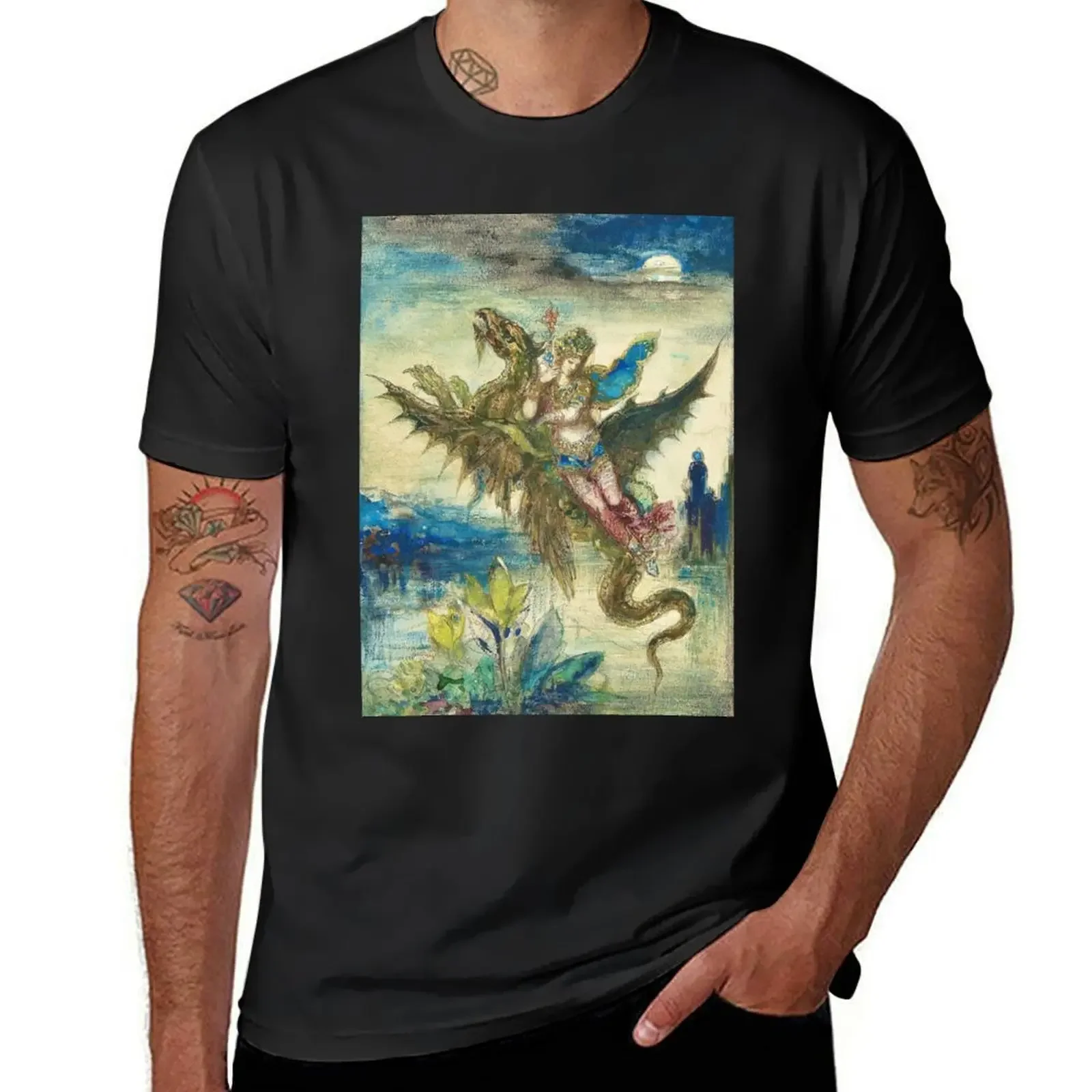 “Dream of the Orient” by Gustave Moreau (1878) T-Shirt sublime heavyweights T-shirt men