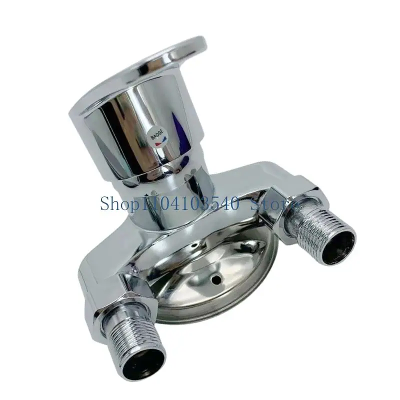 02DC Home Bathroom Shower Mixing Valves with Wall Mount Single Handle Water Adjustment and Metal Body for Replacement Work