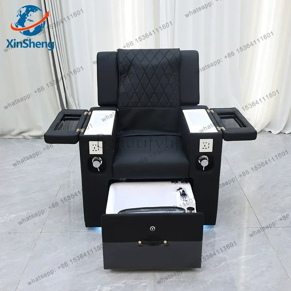 Foot Bath Nail Chair Pedicure Chairs with Electric Back Massage Salon SPA Foot Massage Manicure Leisure Club Furniture