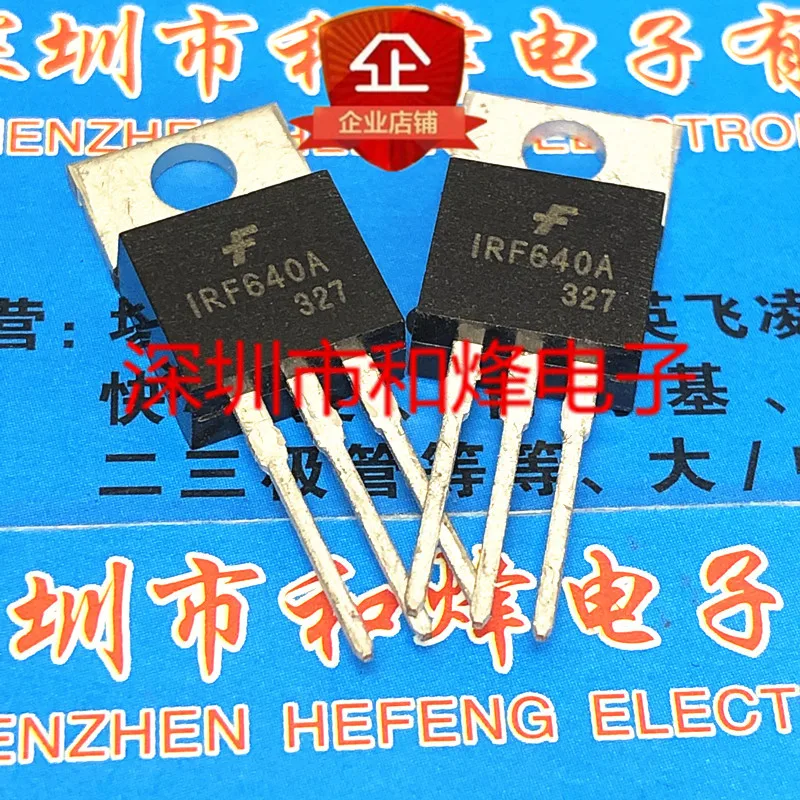 5PCS-10PCS IRF640A  TO-220 200V 18A   New And Original On Stock