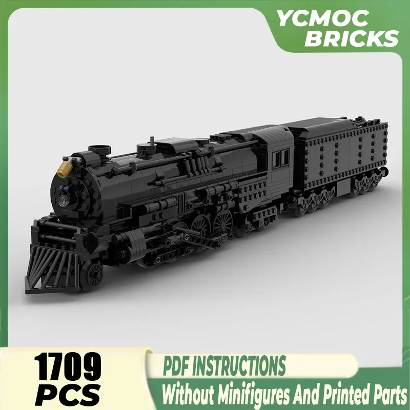 Moc-Modelo de Locomotiva Expresso Polar, Blocos de Construção, Tecnologia Tijolos, Montagem DIY, Trem, Ferramentas Mecânicas, Brinquedo Presente