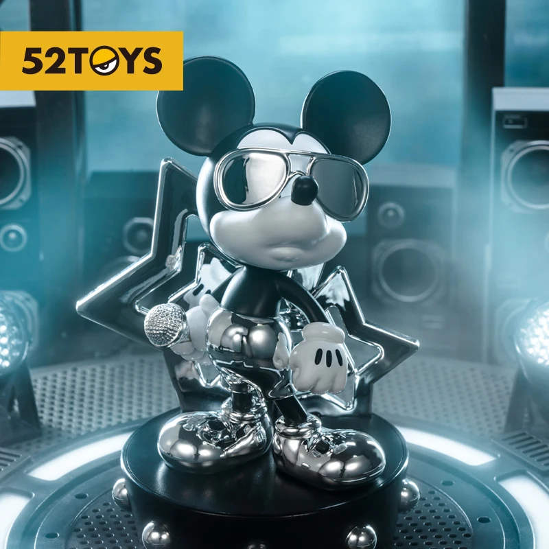 52TOYS Large Figure Mickey Mouse-Superstar, Limited Edition, Cute Figures, Height: about 12cm/4.72inch