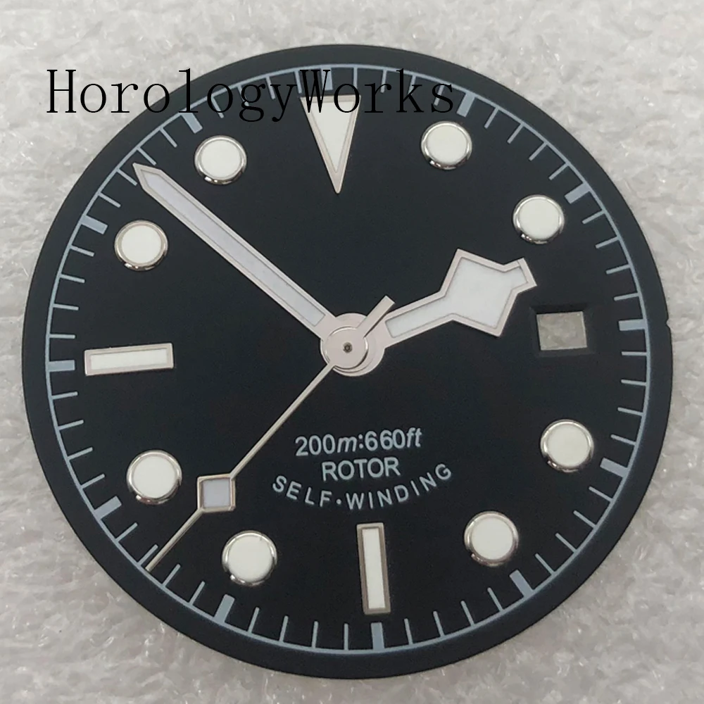 30.5 مللي متر الطلب + الأيدي مضيئة تناسب NH35/NH36 Miyota8205/8215/821A ETA2824/2836 Mingzhu2813/3804 حركة