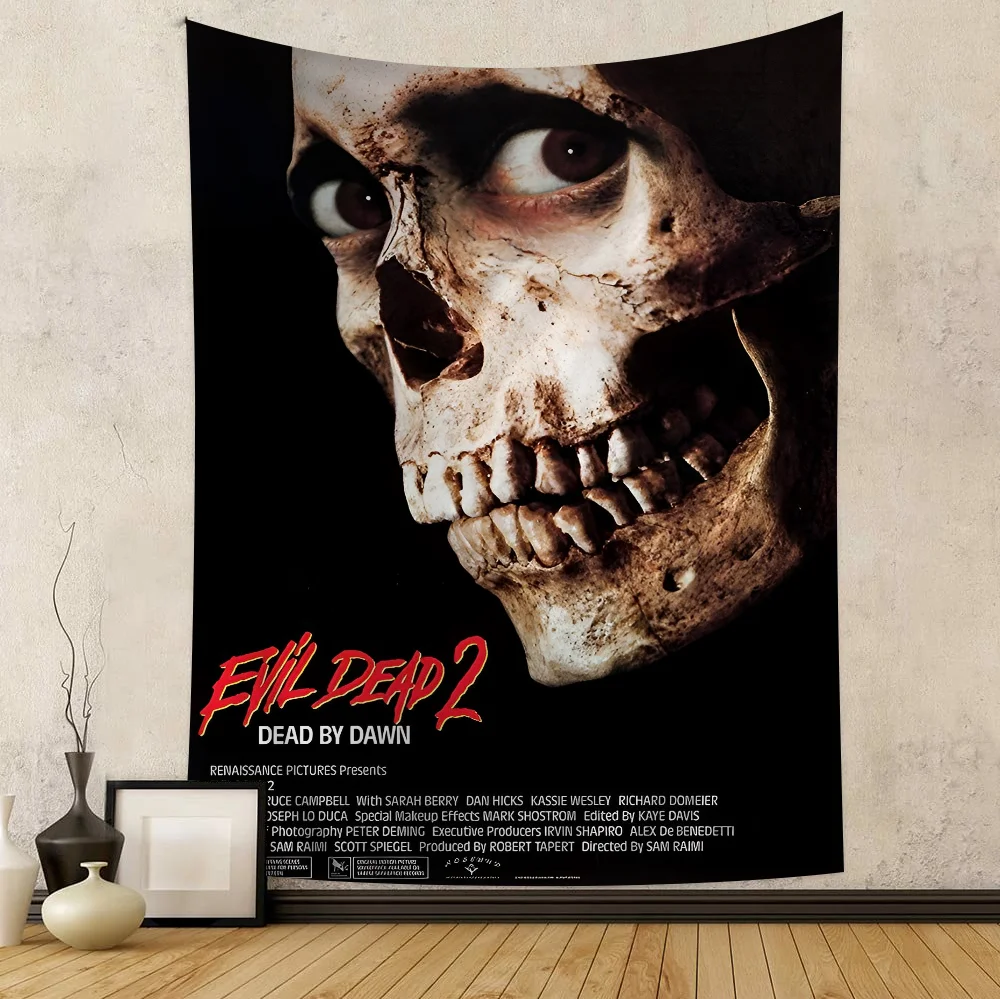 

T-The E-Evil Dead Colorful Tapestry Wall Hanging Bohemian Wall Tapestries Mandala Wall Art Decor