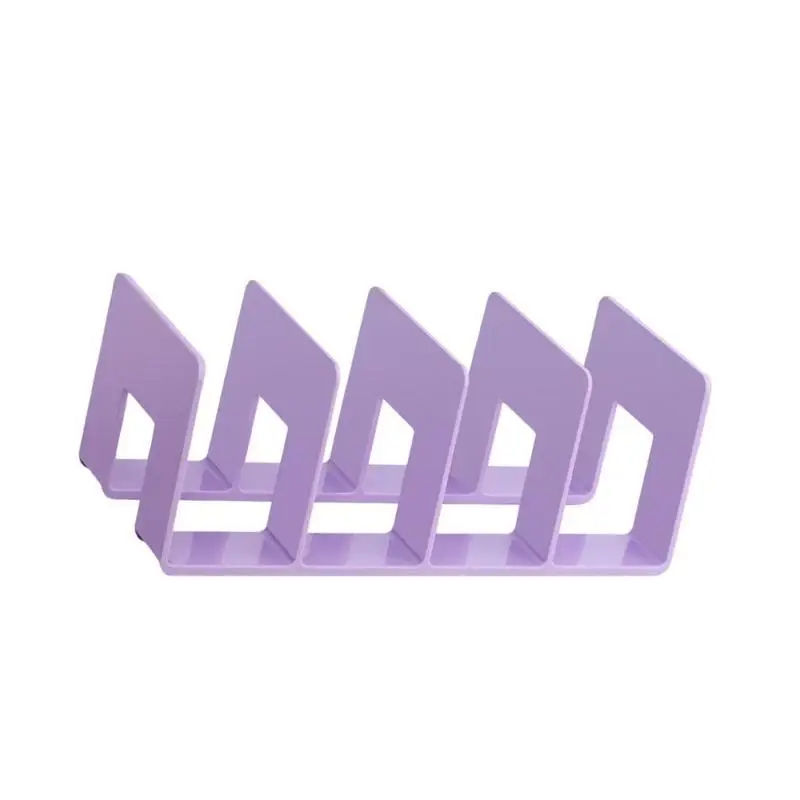 

E8BD многофункциональная прочная акриловая прозрачная подставка для сумки, 4 секции, органайзеры, аксессуар для хранения на в