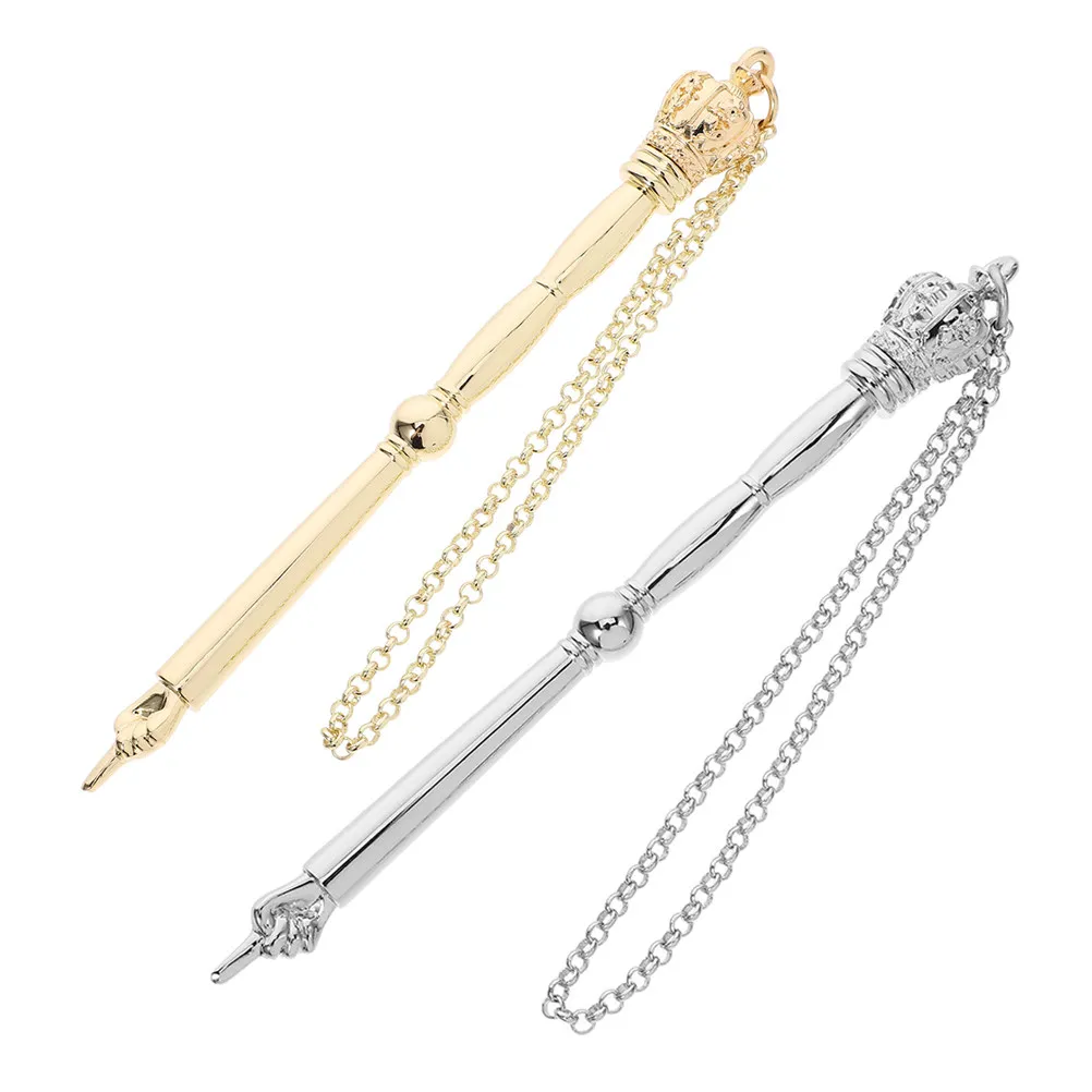 2Pcs Metal Finger Jewish Reading Pointer Elegant Scripture Book Marker for Torah Study and Religious Ceremonies Portable Bible