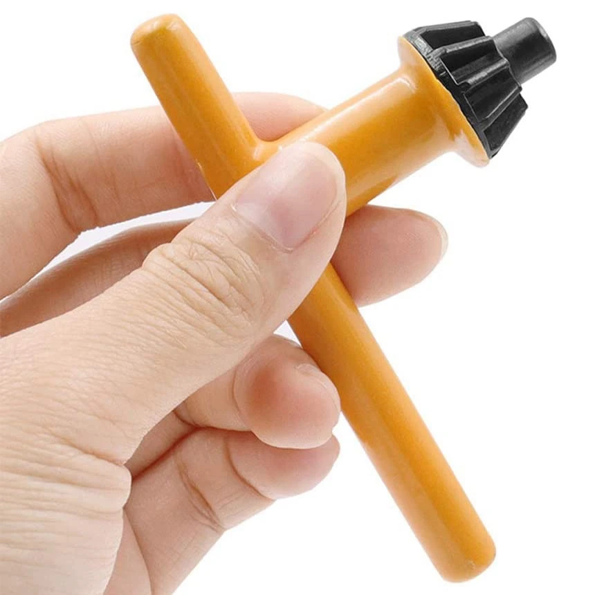 

Happy Too.5 Pcs Replacement Drill Chuck Key Wrench Electric Drill Clamping Tool (Chuck Diameter 20Mm/16Mm/13Mm/10Mm/ 6Mm)