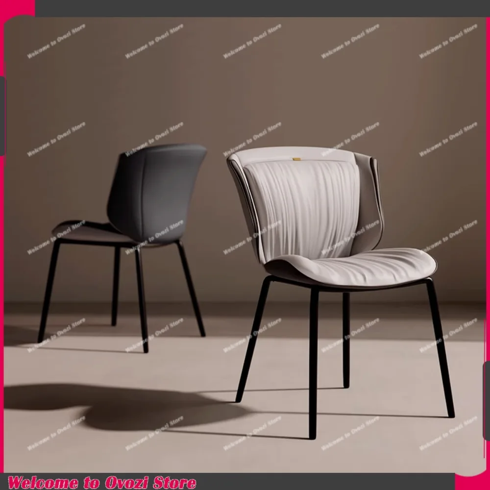 

Beautiful Metal Dining Chair Modern Luxury Nordic Waterproof Chair Party Lounge Sedie Sala Da Pranzo Italian Style Furniture