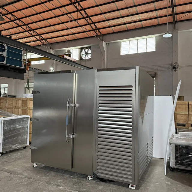 المهنية تصنيع نظام تبريد الهواء صدمة الفريزر التجاري انفجار الفريزر 2300L -80 درجة انفجار المبرد حسب الطلب