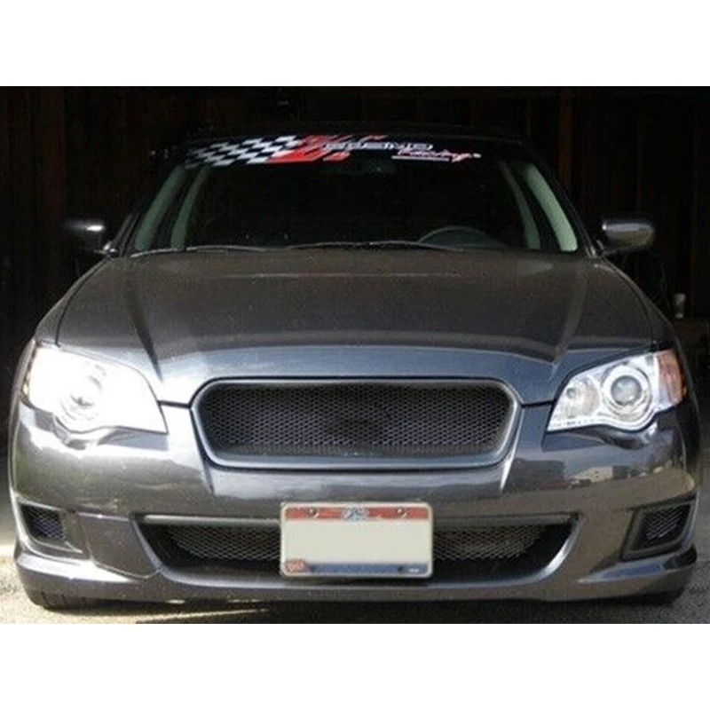 For Subaru Legacy Outback 2008 2009 Year Racing Grille Redesign Front Bumper Grill Body Kit Accessories