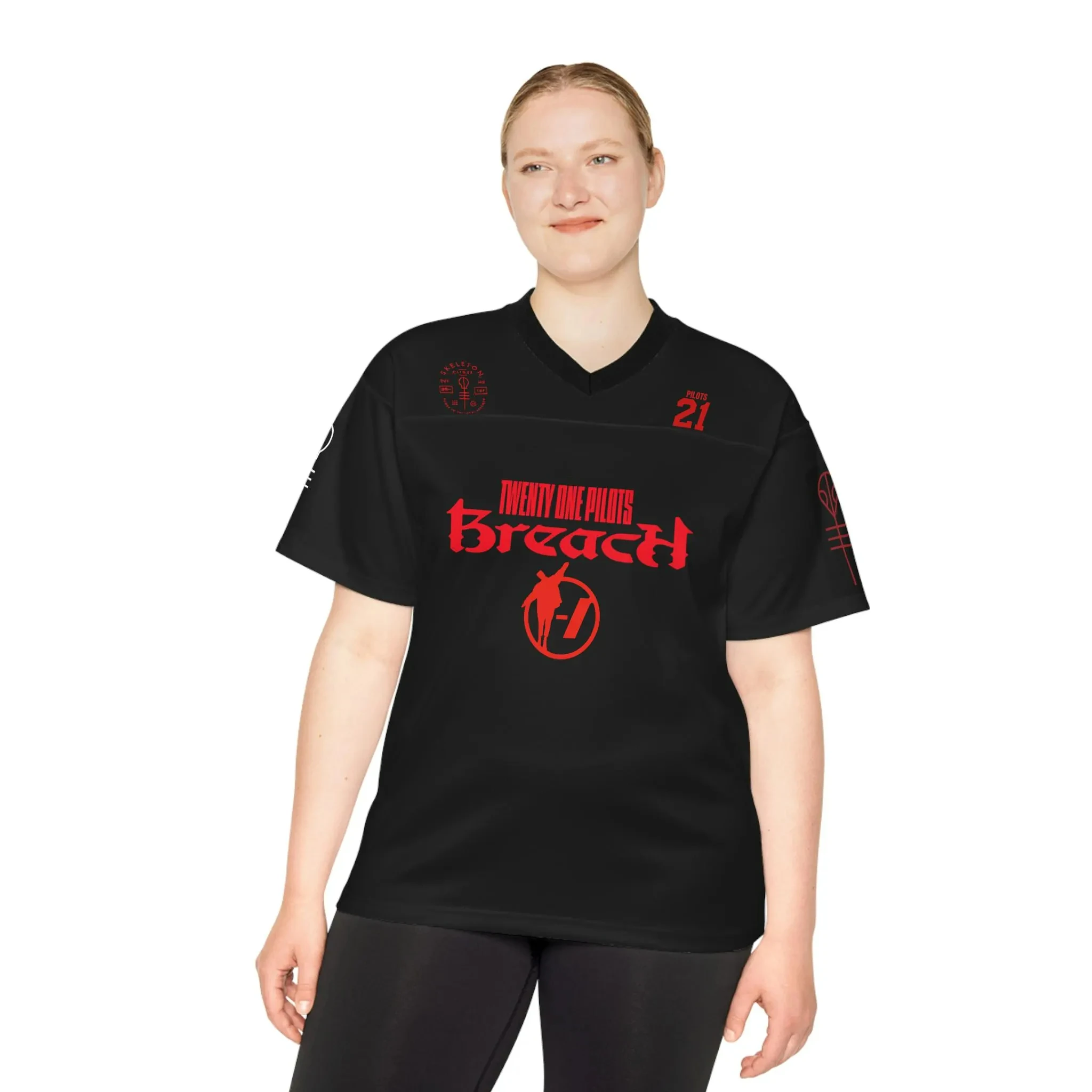 Von Twenty One Pilots inspiriertes Fußballtrikot, Musik-Fan-Trikot, Sommer-Sport-T-Shirt für Herren, Kinderbekleidung, T-Shirt, Y2k, Damen ﻿ ﻿ ﻿ – Detail 6