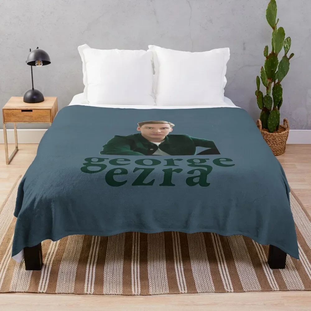 

GEORGE EZRA ALBUM ATINDEDEK Throw Blanket Elegant Warm Throw Blanket for Hotel Home