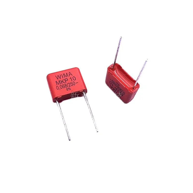 

10PCS/German Weimar Capacitor WIMA 683 250V 0.068UF 250V 68nF MKP10 Foot Distance 10mm