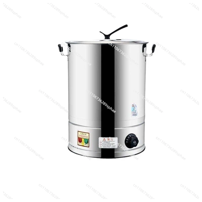 Commercial Stainless Steel Electric Hot Water Bucket Large Capacity Automatic Water Boiling Barrel Insulation