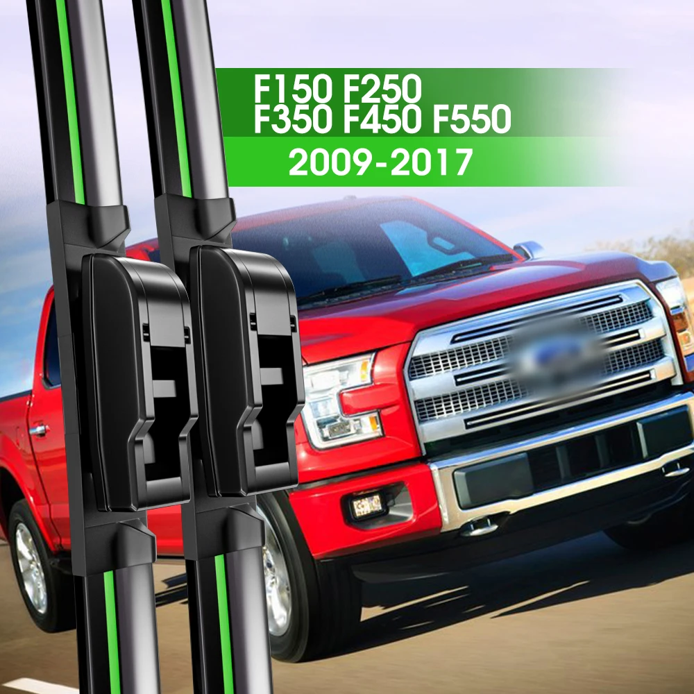 

2pcs Front Windshield Wiper Blades For Ford F150 F250 F350 F450 F550 2009-2017 2012 2013 2014 2015 Windscreen Window Accessories