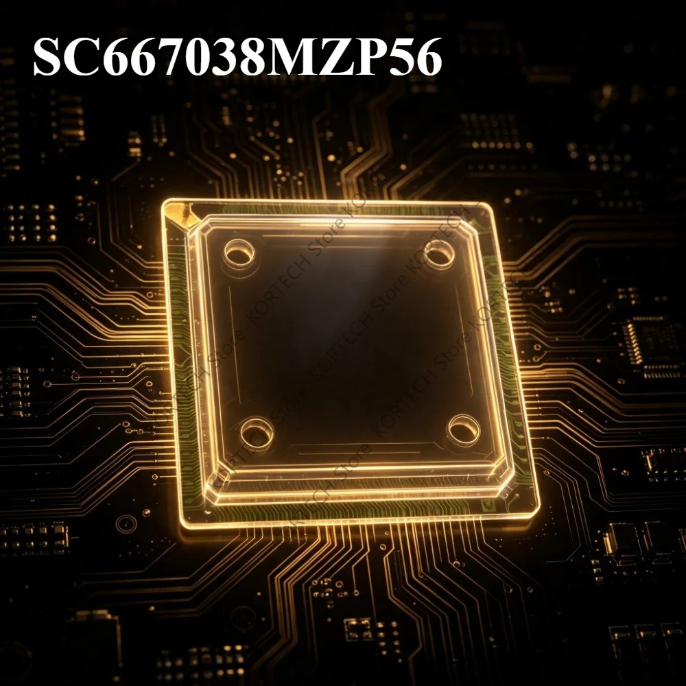 1PCS Original SC667038MZP56 5L05S For diesel high pressure Common rail Computer board Commonly vulnerable To CPU