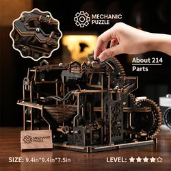 3D Wooden Puzzles DIY Building Blocks Kit Buy One Get One Free Model Montessori Education Puzzle Toys Best Gift For Kids Adult